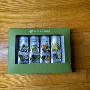 Yves Rocher Hand Cream Set of 4- Green Gift Box